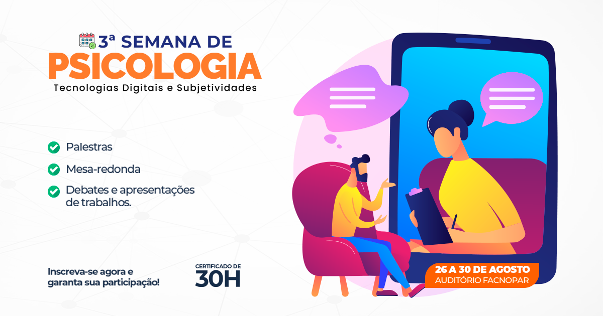 3ª Semana de Psicologia 