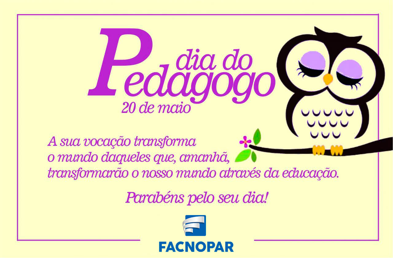Dia do Pedagogo